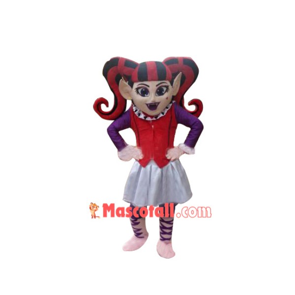 Clown Mascot Costume Halloween Mascot Costume