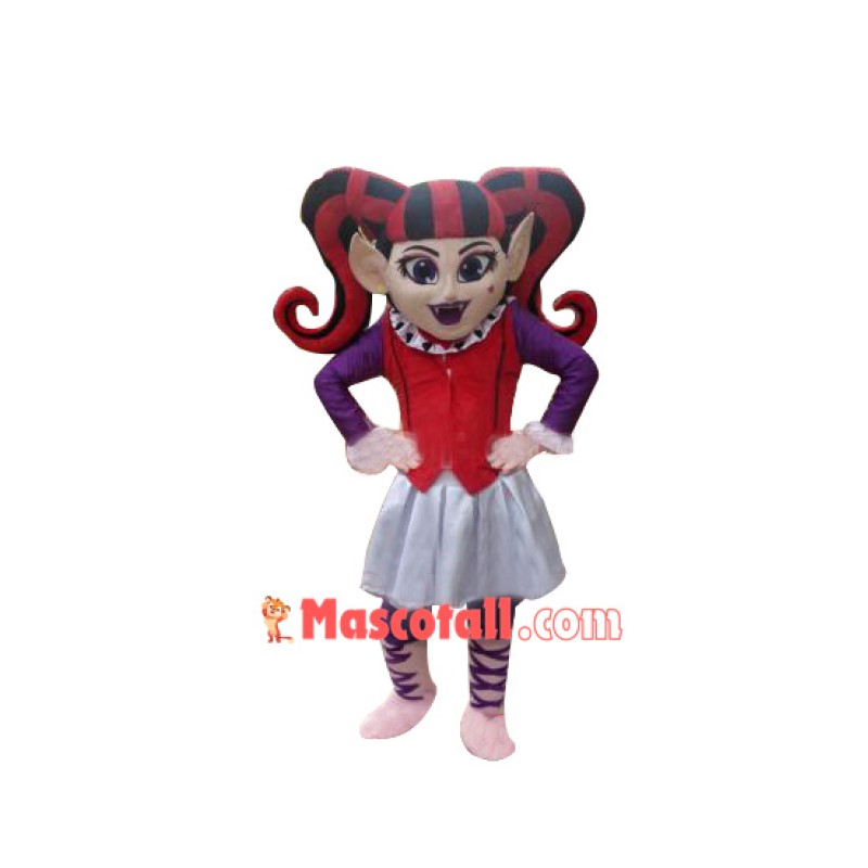 Clown Mascot Costume Halloween Mascot Costume