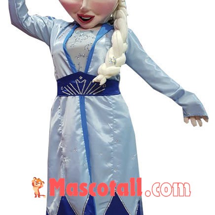 Frozen Princess Elsa Mascot Costume