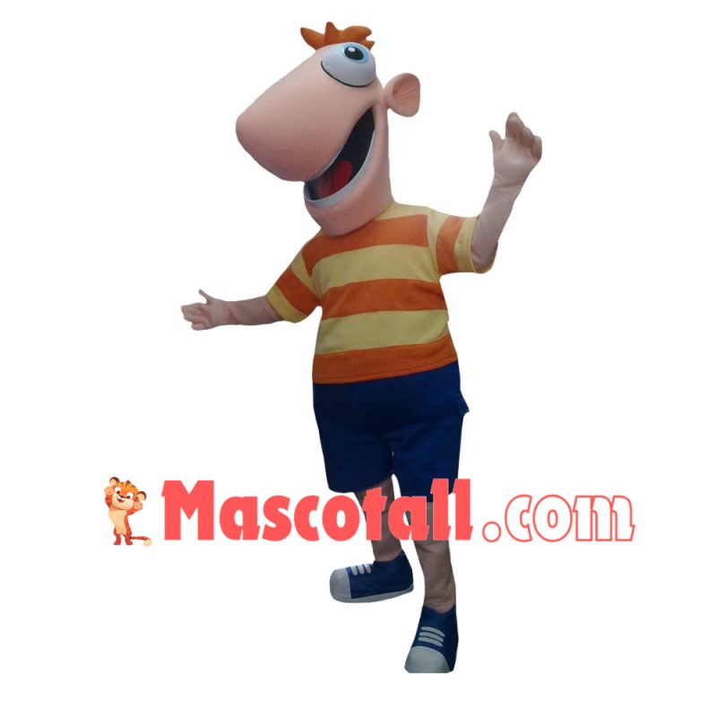 Phineas Mascot Costume