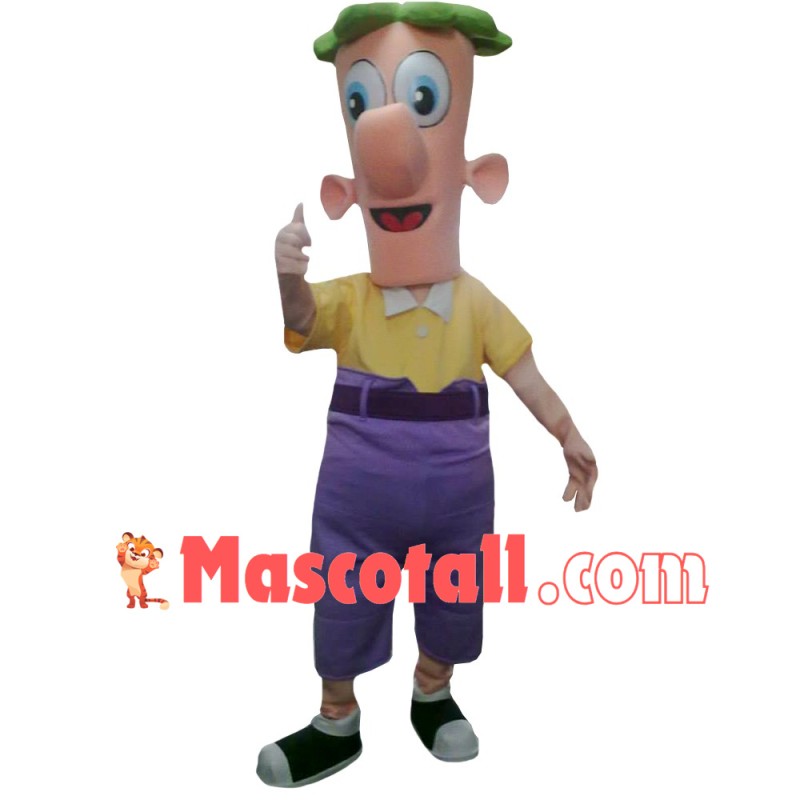 Ferb Mascot Costume