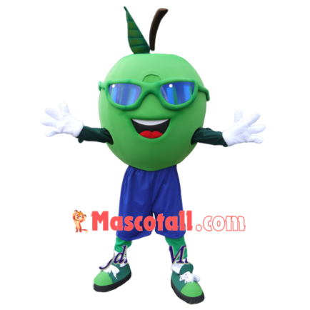 Happy Apple Mascot Costume