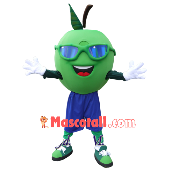 Happy Apple Mascot Costume