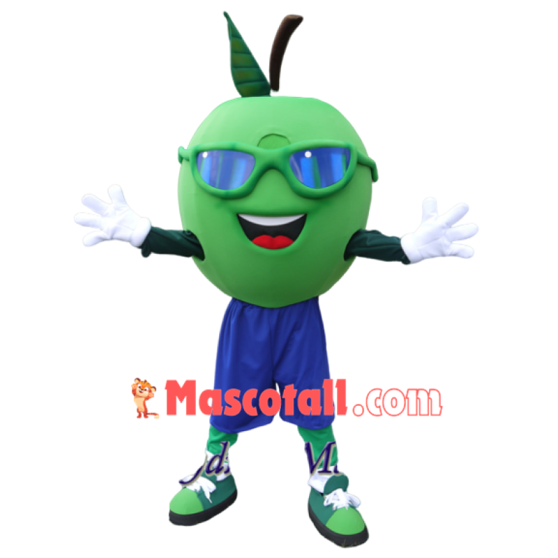 Happy Apple Mascot Costume