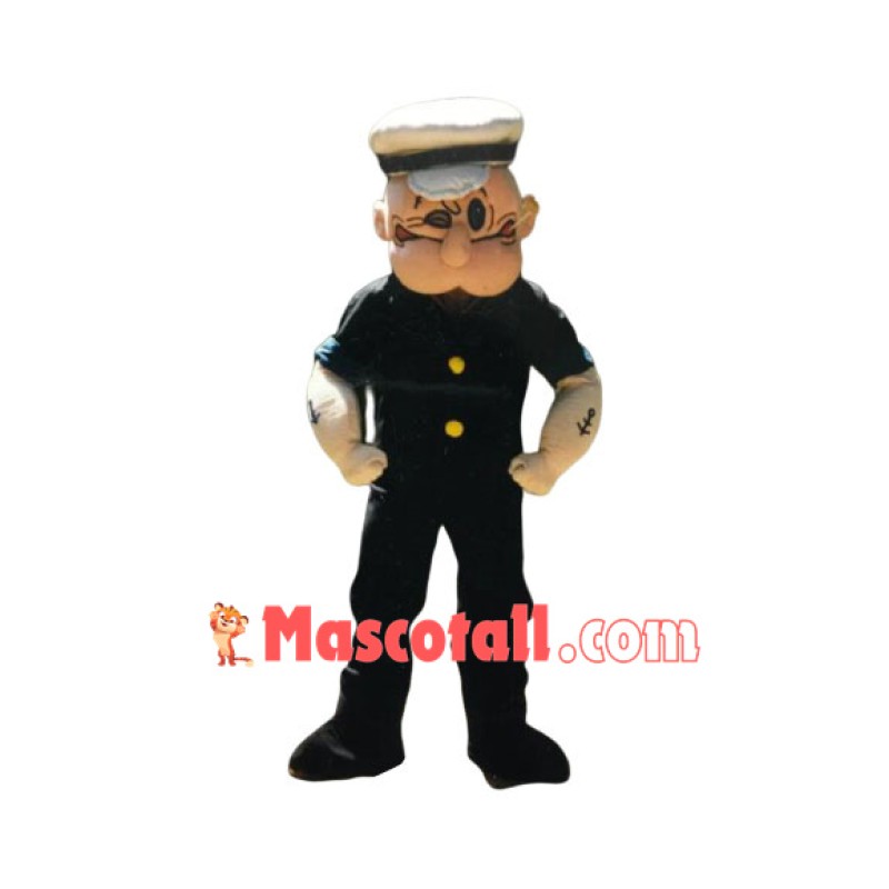 Top Quality Popeye Mascot Costume