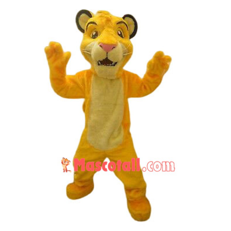 Simba Lion King Mascot Costume