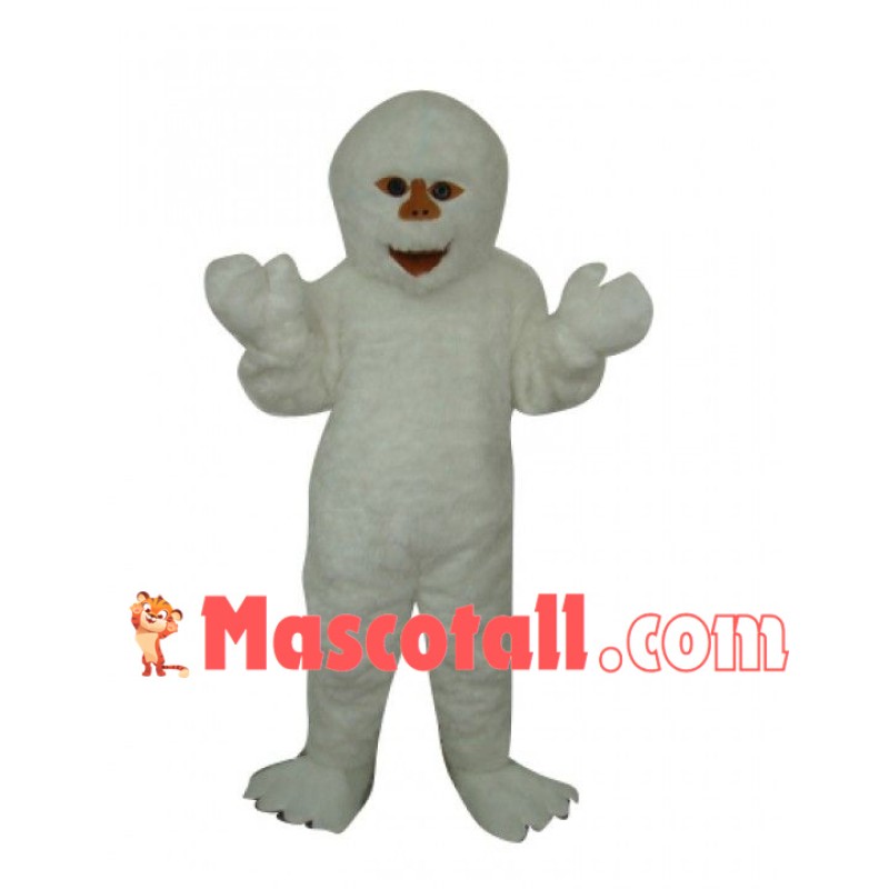 Yeti Abominable Snowman Mascot Costume