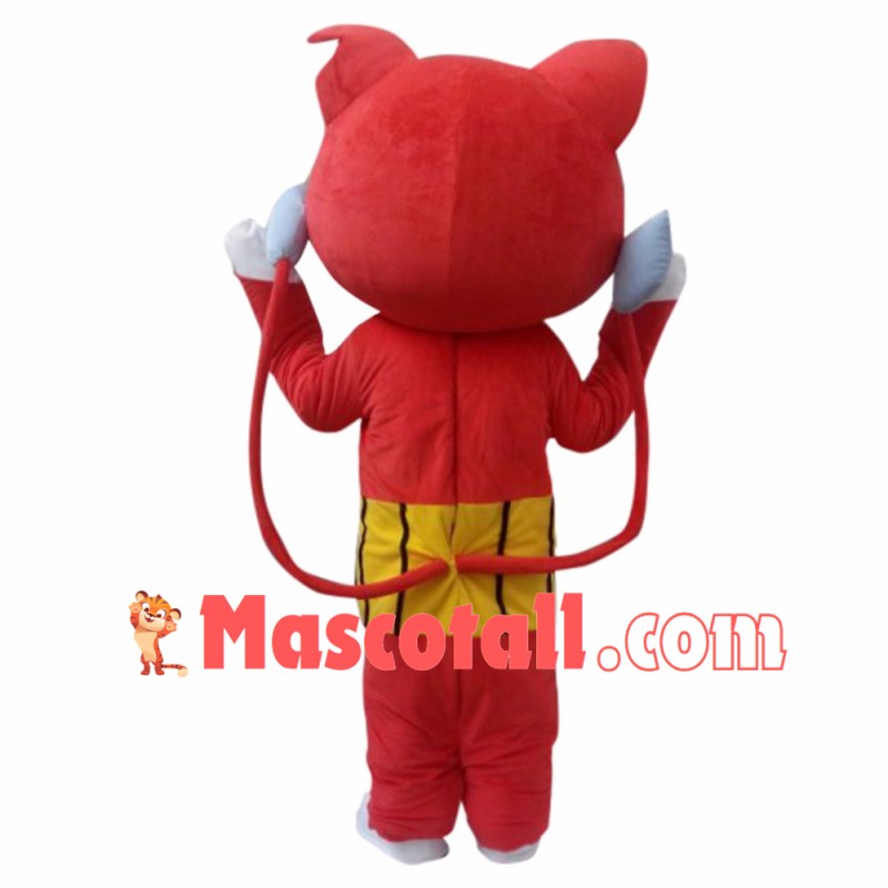 Youkai Watch Jibanyan Red Cat Mascot Costumes