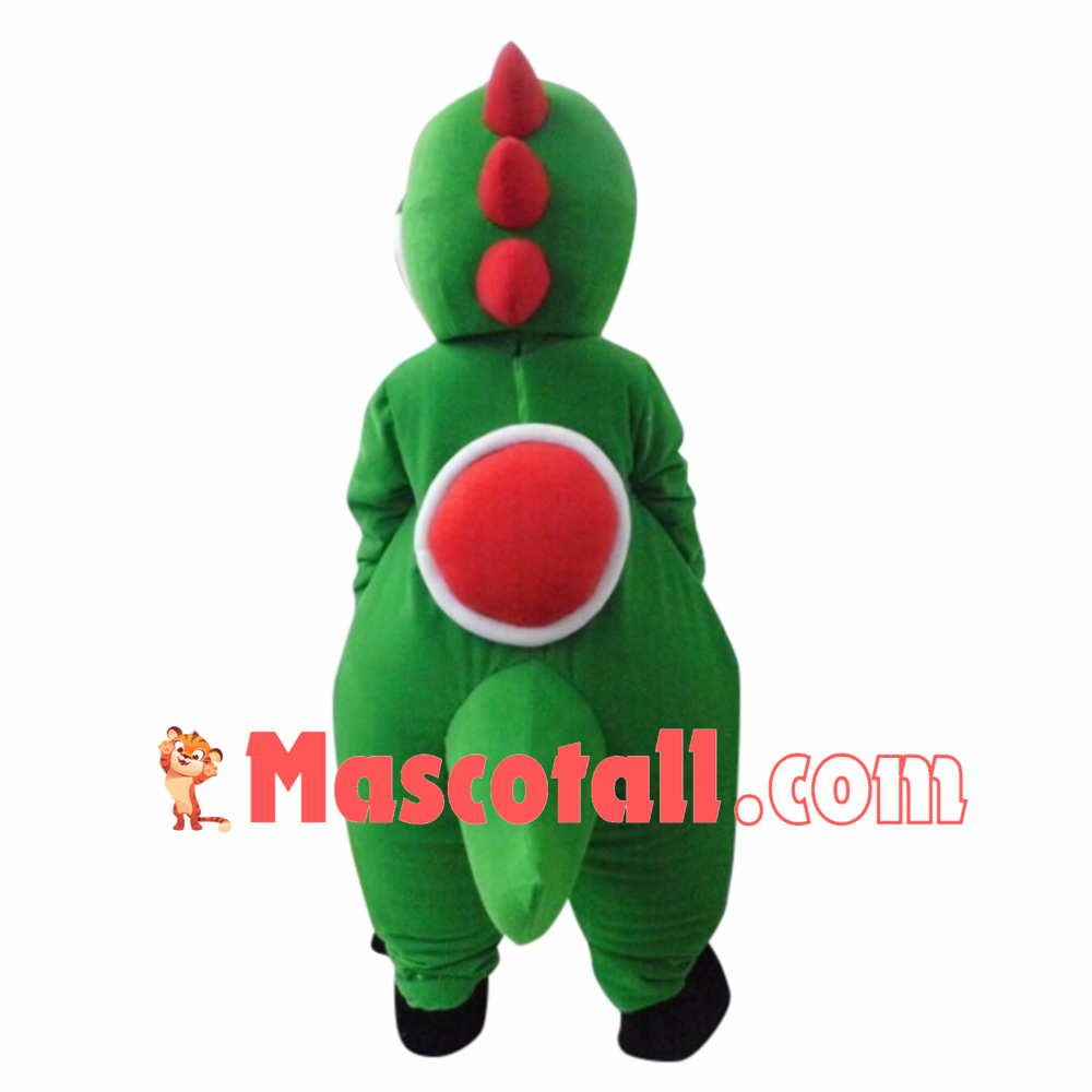 Super Mario Yoshi Plush Dragon Mascot Costume