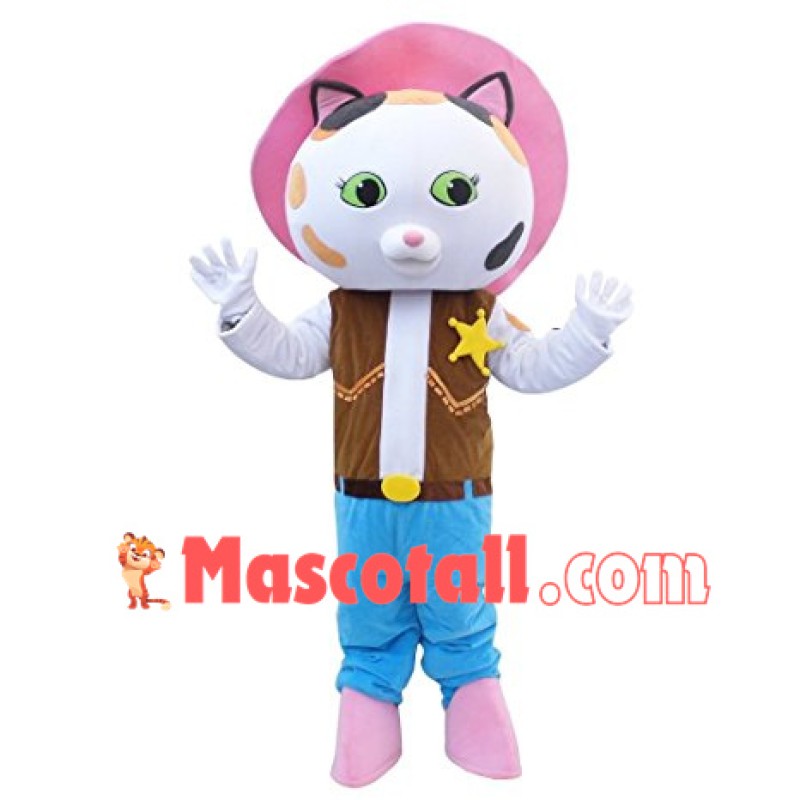 Sheriff Callie's Wild West Sheriff Caillie Mascot Costume