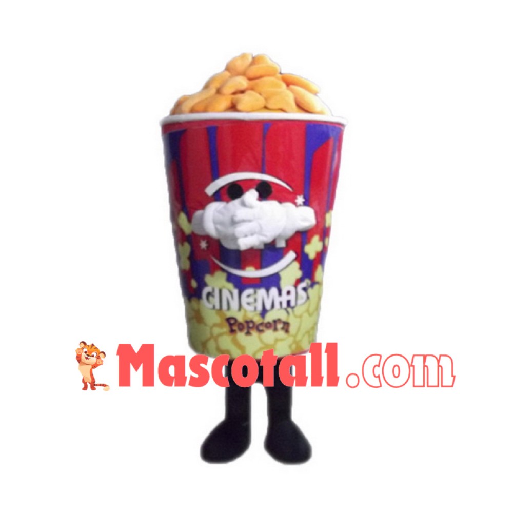 Popcorn Mascot Costumes Free Shipping