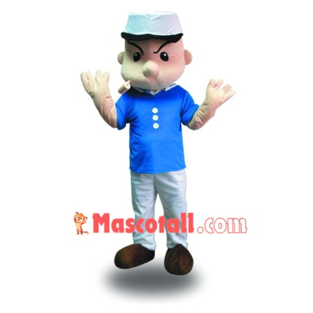 Popeye Sailor Mascot Costume