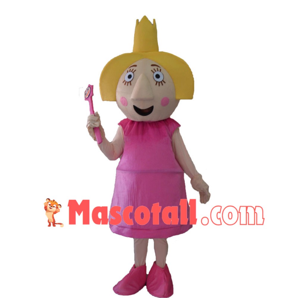 Ben and Holly Mascot Costume For Adults