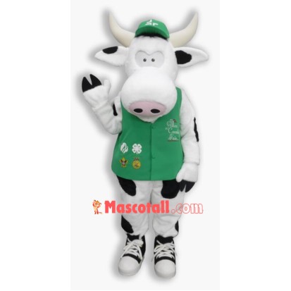 Cute  Lightweight Cow Mascot Costume