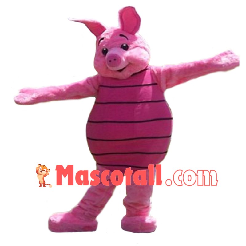 Winnie The Pooh Piglet Pig Mascot Costume