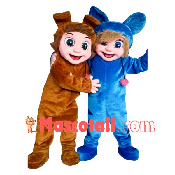 Nursery Rhymes Dave Ava Mascot Costume