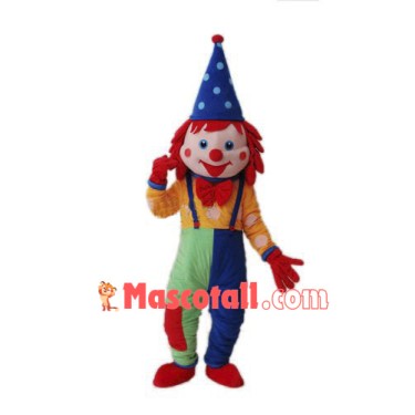Halloween Carnival Clown Mascot Costume