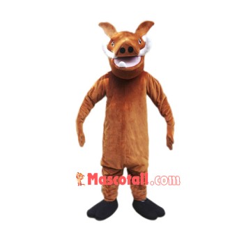 Pumbaa Wild Boar Mascot Costume