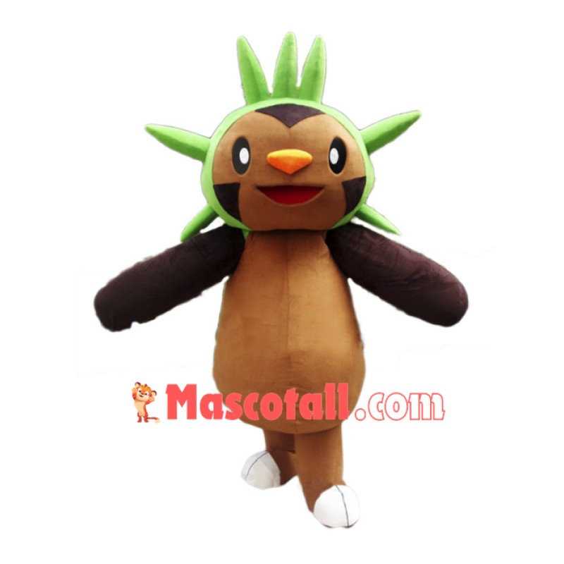 Cartoon Chespin Mascot Costume