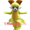 Cartoon Fennekin Mascot Costume