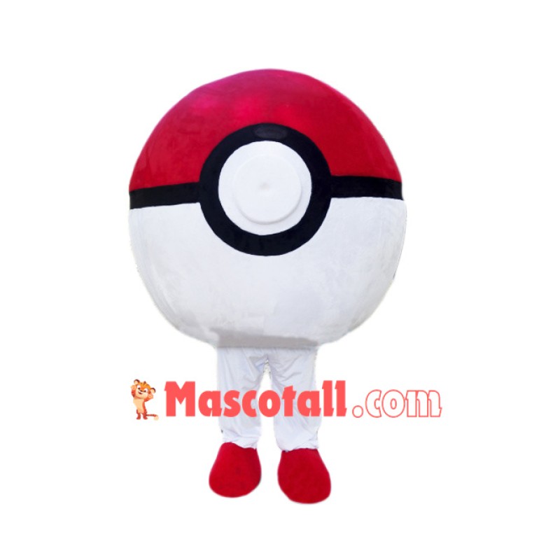Poke Ball Mascot Costume