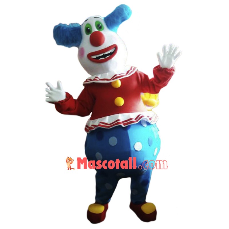 High Quality Clown Mascot Costume Free Shipping