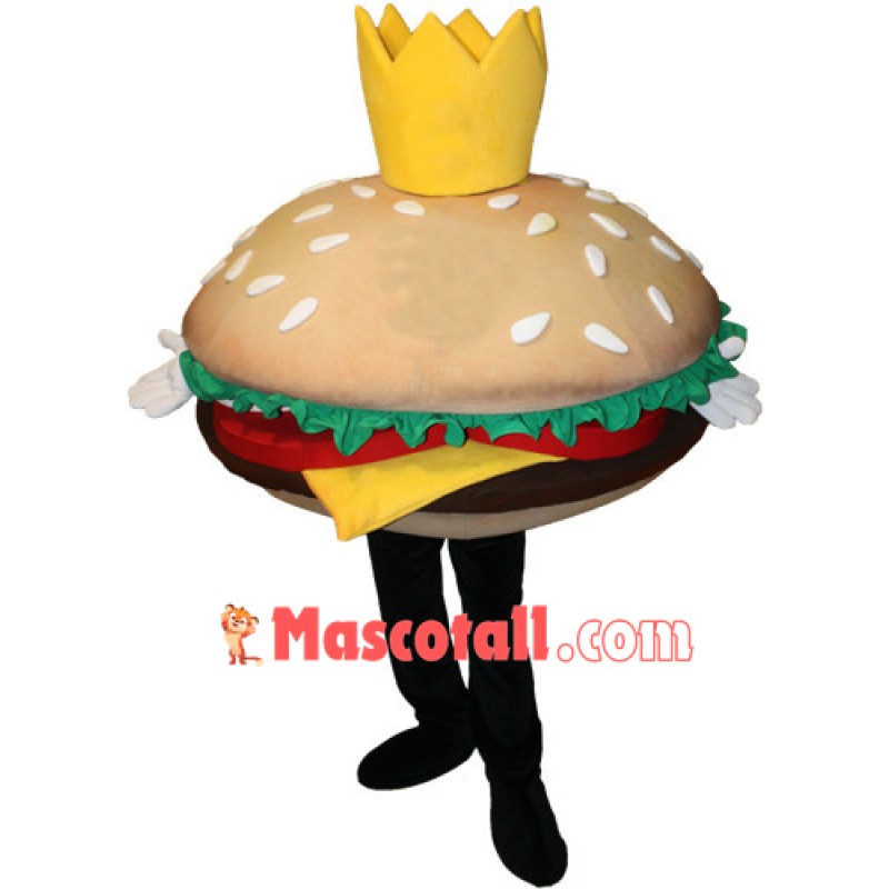 Big Hamburger Mascot Costume