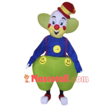 Happy Lightweight Clown Mascot Costume