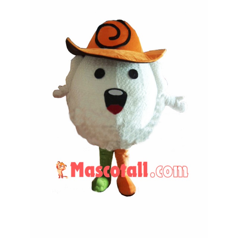Chinese Dumpling Food Mascot Costume