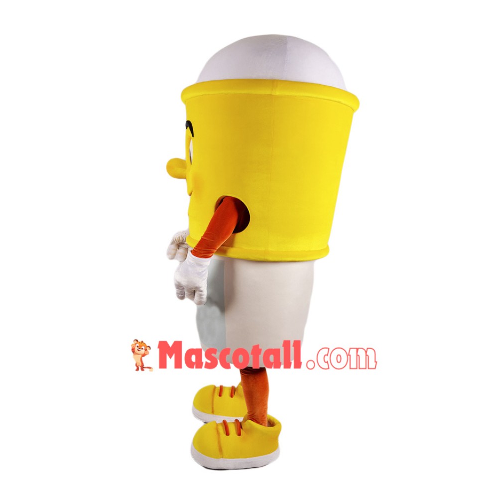 Happy Ice Cream Mascot Costume Free Shipping