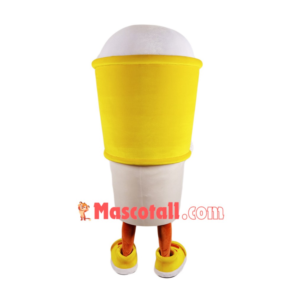 Happy Ice Cream Mascot Costume Free Shipping