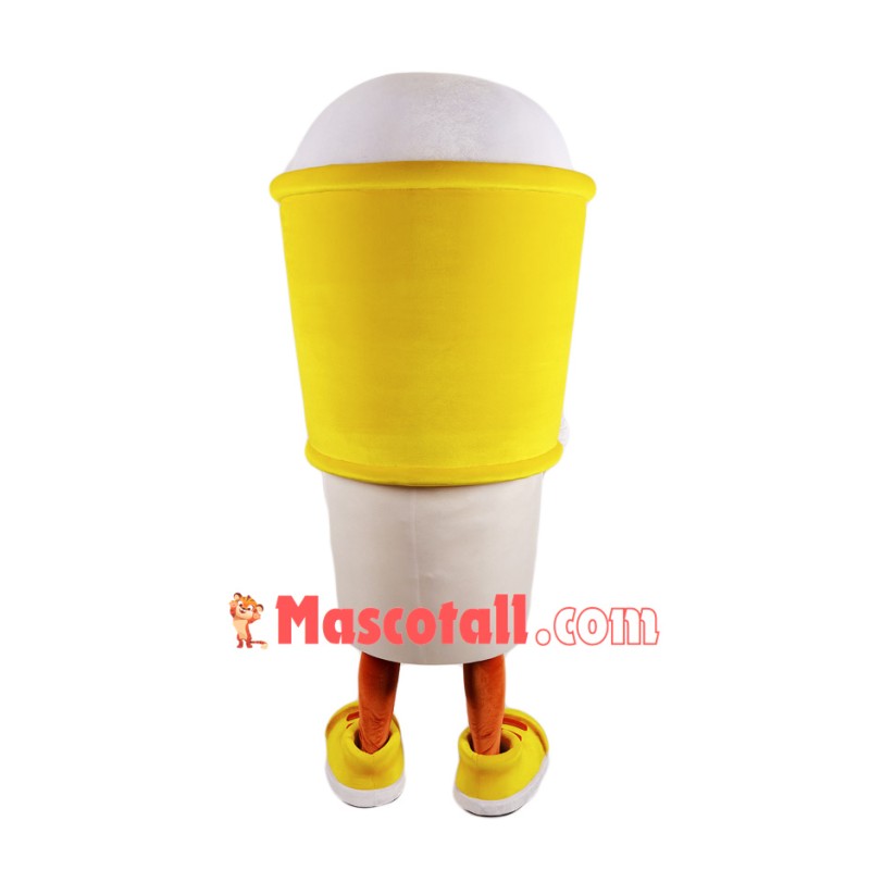 Happy Ice Cream Mascot Costume Free Shipping