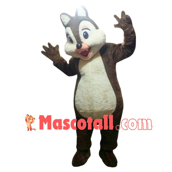 Mouse Clubhouse Chipmunks Dale Mascot Costume