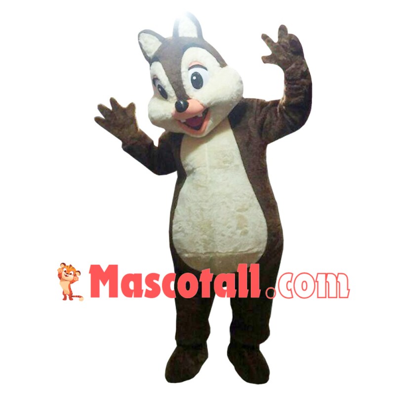 Mouse Clubhouse Chipmunks Dale Mascot Costume