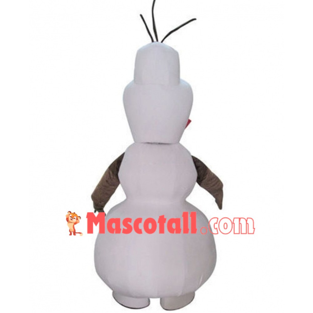 Smiling Olaf Mascot Costume Free Shipping