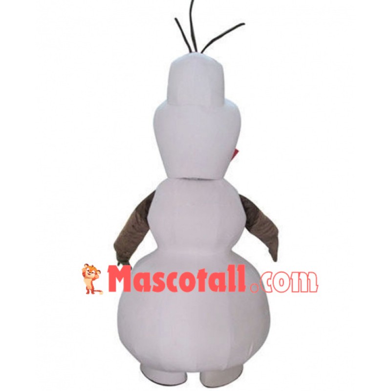 Smiling Olaf Mascot Costume Free Shipping