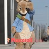 Superb Realistic Peter Rabbit Mascot Costume