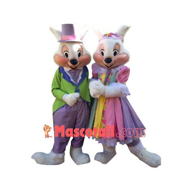 Mr. Or Mrs. Easter Bunny Mascot Costume
