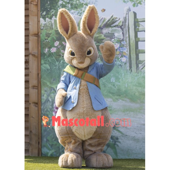 Affordable Realistic Peter Rabbit Mascot Costume US IN STOCK