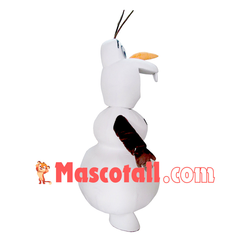 Smiling Olaf Mascot Costume Cartton Mascot Costume