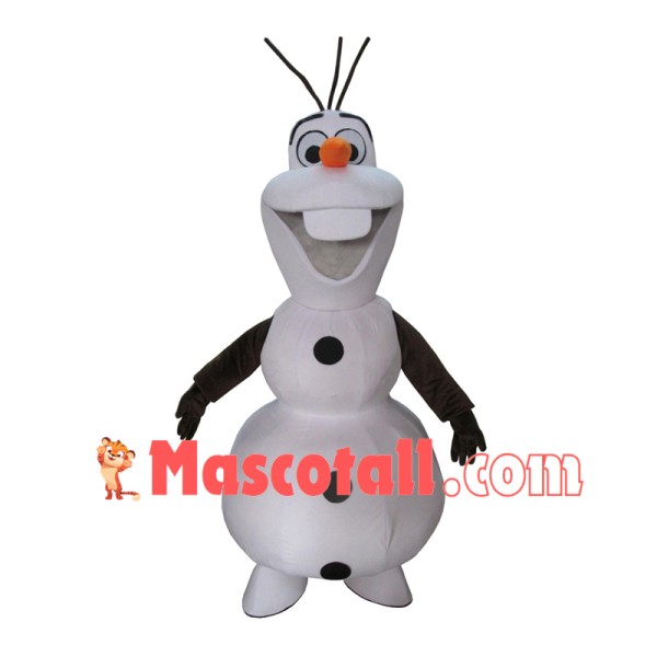 Smiling Olaf Mascot Costume Cartton Mascot Costume