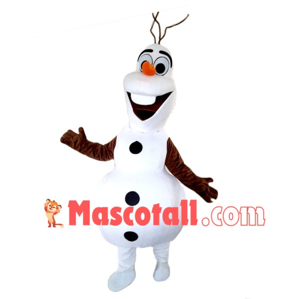 Smiling Olaf Mascot Costume Cartton Mascot Costume
