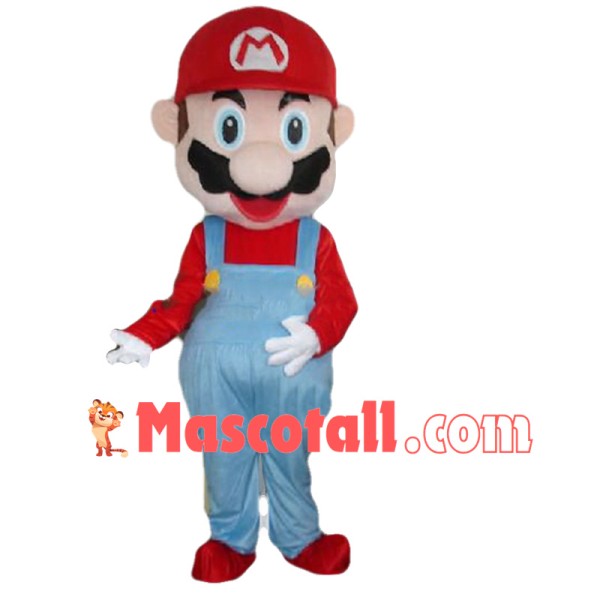 Halloween Mario Mascot Costume 