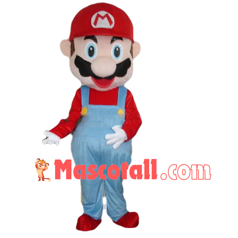 Halloween Mario Mascot Costume 