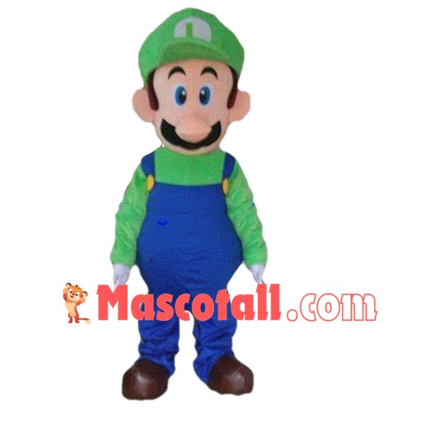 Halloween Mario Mascot Costume 