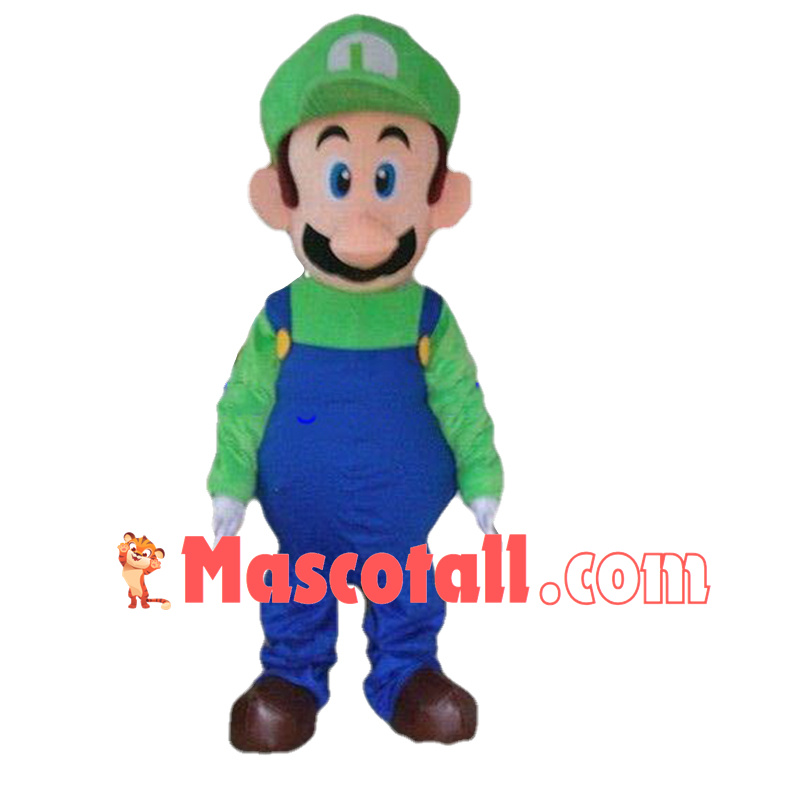 Halloween Mario Mascot Costume 