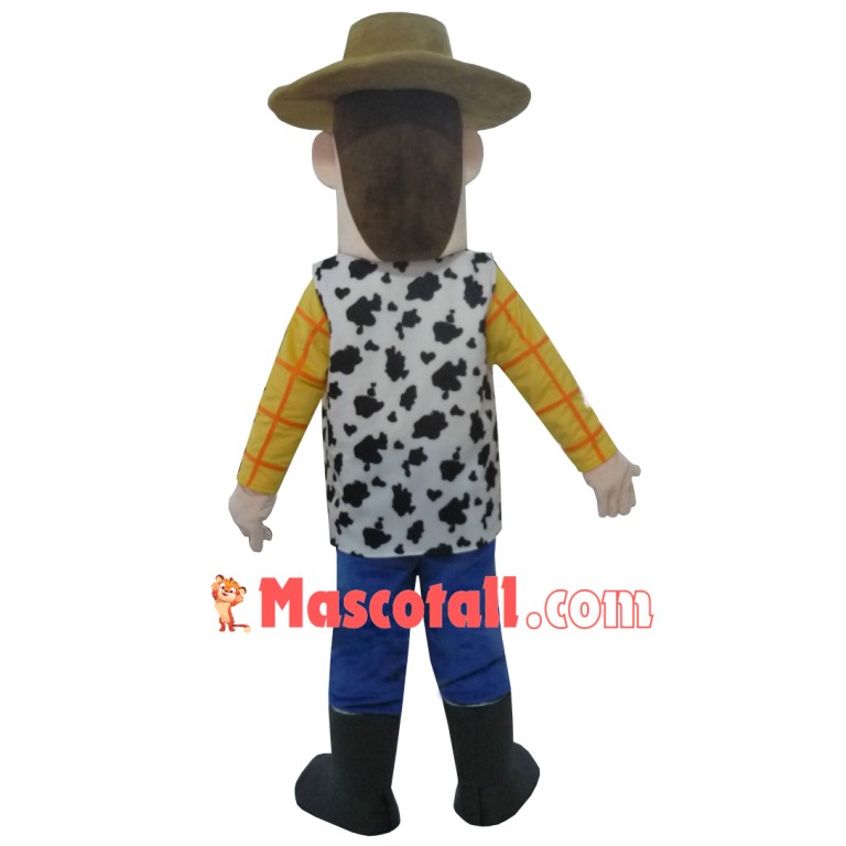 Adult Size Toy Story Character Cowboy Woody Mascot Costume Cartoon Mascots for Party Fancy Dress
