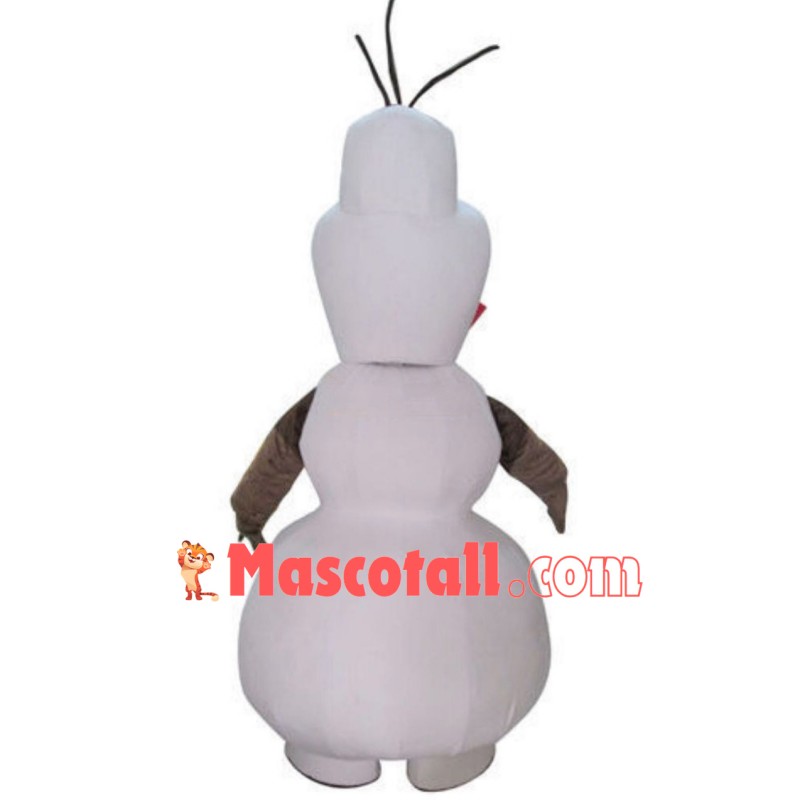 New Smiling Olaf Mascot Costume Halloween Mascot Costume