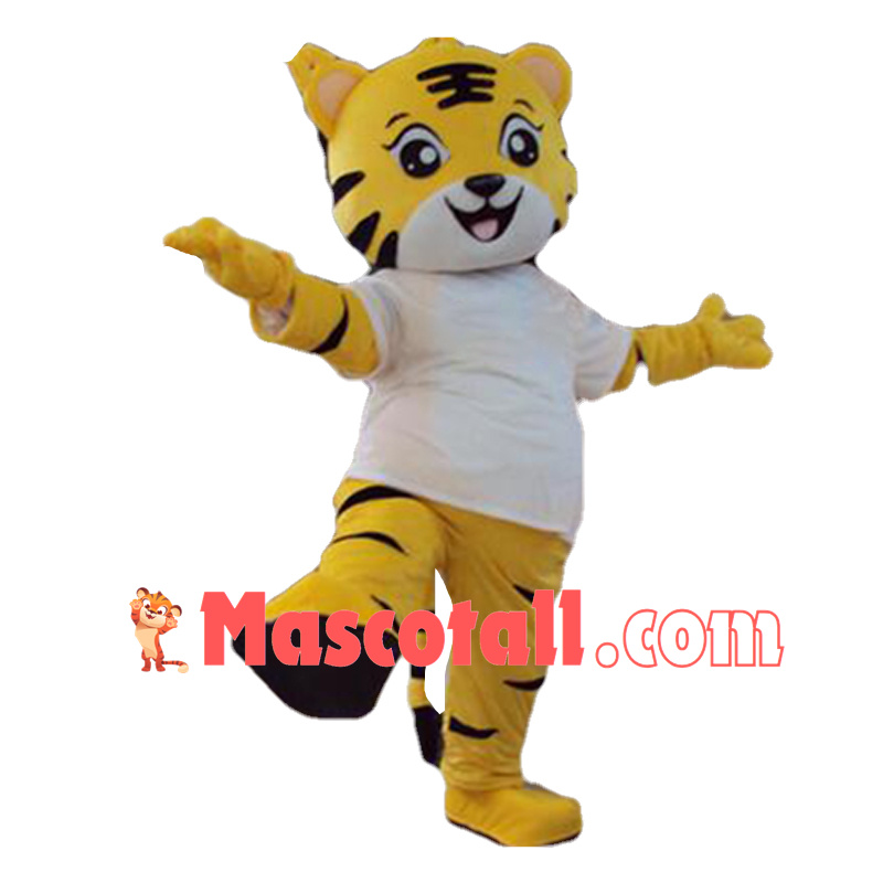 Tiger Mascot Cartoon Costume Adult role-playing Costume