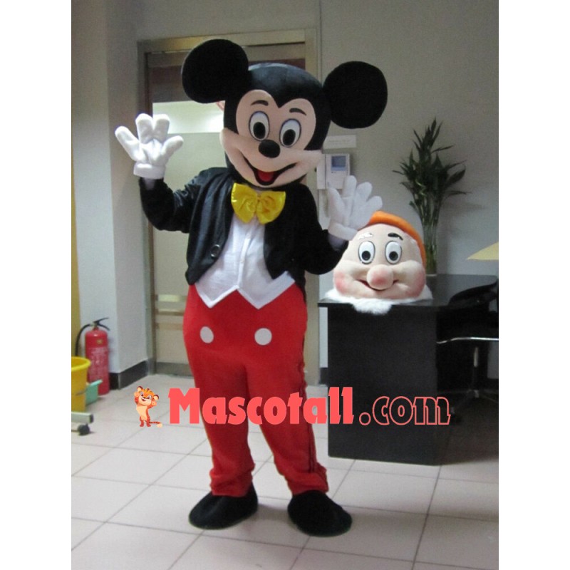 New Mickey Mouse & Minnie Mouse Mascot Costume
